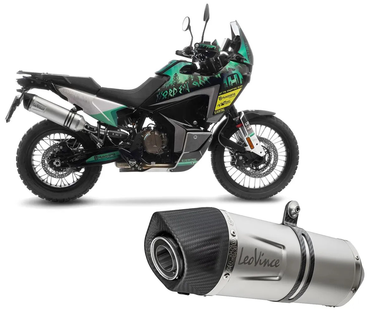 Exhaust Muffler Leovince LV ONE EVO for HUSQVARNA NORDEN 901 2023 > 2024