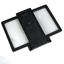 Durable Reusable Plastic Phone Bracket Screen Magnifier for Mobile Phones