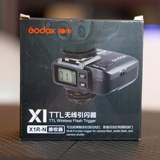 BRAND NEW Godox X1R-N 2.4G TTL Wireless Flash Receiver for Nikon DSLR HSS