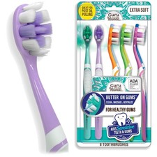 Soft Bristle Toothbrush, Ideal for Sensitive Gums