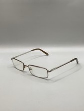 Hart Schaffner Marx Eyeglasses 736 53-17-140 Brown Metal Rectangle Frames