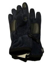 Kids/Unisex Gap M True Black Smartphone Soft Fleece Gloves New