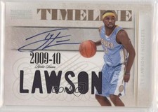 2009 Playoff National Treasures Timeline Materials 29/30 Ty Lawson #9 Auto 3c7