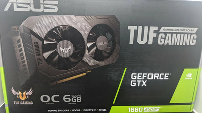 ASUS TUF Gaming GeForce GTX 1660 SUPER 6GB GDDR6 Graphics Card (90YV0DT3-M0NA00)