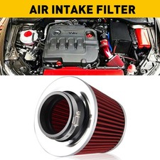 3"Inch Intake Cold Air Filter Kit Power Induction Flow Pipe Hose System Car 76mm