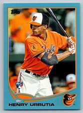 2013 Topps Walmart Blue  Henry Urrutia US329