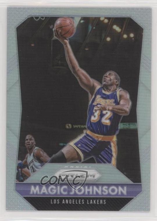 2015-16 Panini Prizm Silver Prizm Magic Johnson #248 HOF 5r6