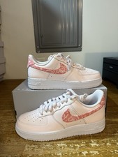 Women's Size 9-NEW Air Force 1 '07 Pearl Pink/Coral Chalk-White FD1448-664