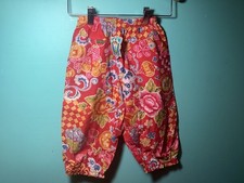 NWT OILILY Toddler Girls Cotton Pants Stripes/Flowers/Hearts 92 US 1-2 Toddler