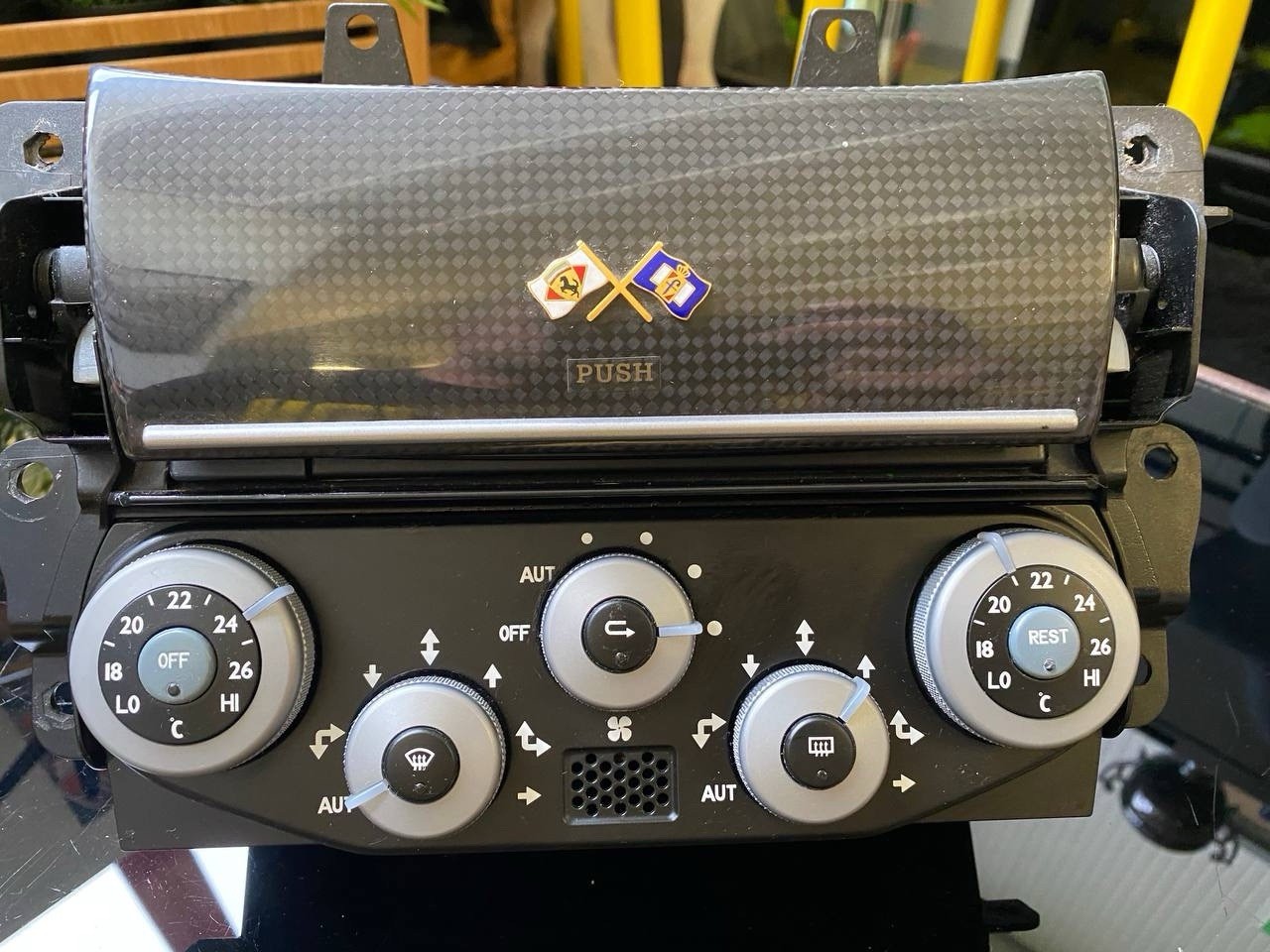 Ferrari 599 GTB Radio Navigation System With AC Control Pad Combo !! As In Foto