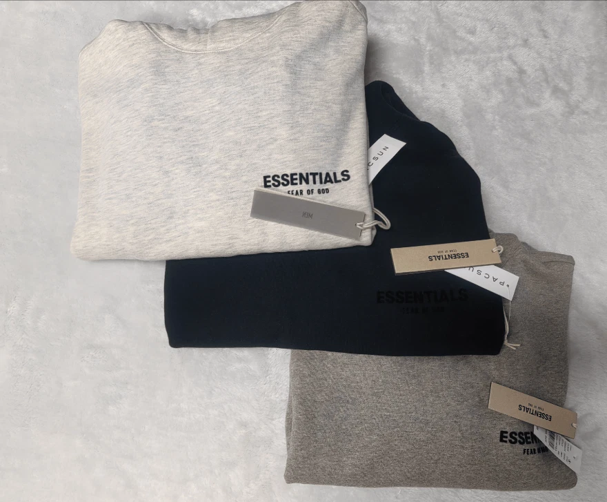 100+Fear Of God Essentials Hoodies - AUTHENTIC - All Colors and Sizes（XS-XL) - Image 2 of 4