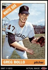 1966 Topps #301 Greg Bollo White Sox 6 - EX/MT