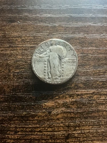 New Listing1928 Standing Liberty Quarter 25C – 90% Silver – Circulated – U.S. Coin