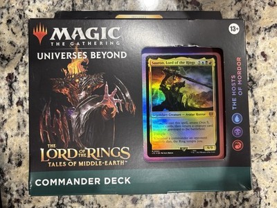 mtg mordor commander deck Amazon.com: Magic: The Gathering The Lord of The Rings: Tales of  Middle-Earth Commander Deck 4 + Collector Booster Sample Pack : Toys & Games