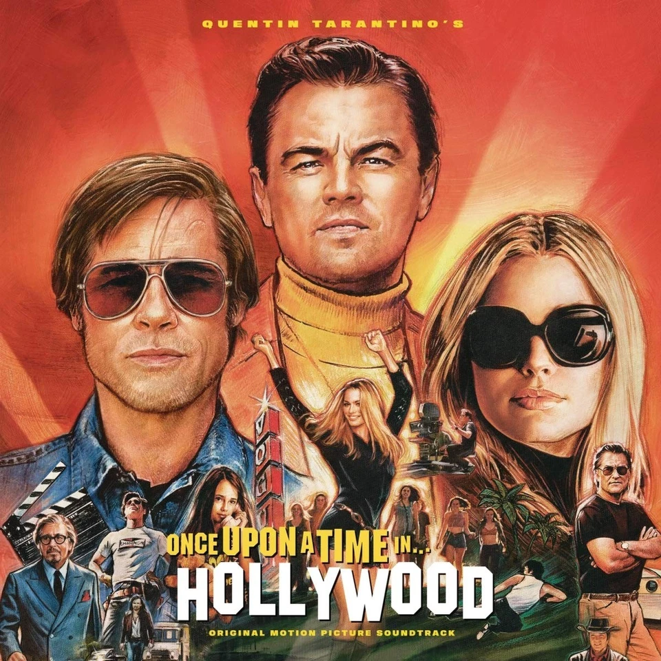 Quentin Tarantino Once Upon a Time in Hollywood 2LP Black Vinyl Gatefold 2019 - Bild 1 von 1