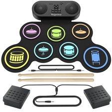 7-Pad Electronic Drum Set for Kids