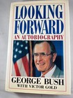 President George Bush autographed Looking Forward book — photo 1