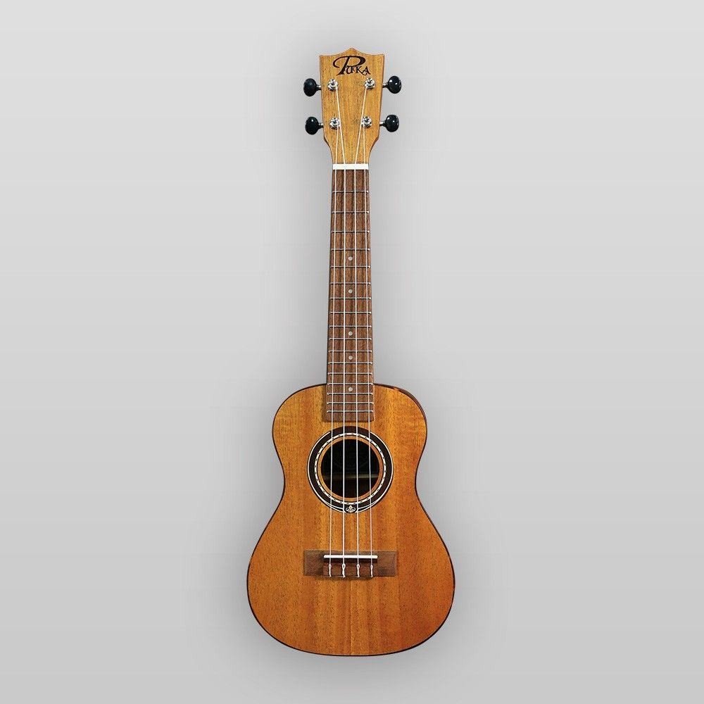 Puka Model PK-PES Peace Rosette Natural Satin Finish Soprano Size Ukulele 7990₽