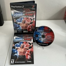 WWE SmackDown vs. Raw 2007 Black Label PlayStation 2 PS2 CIB
