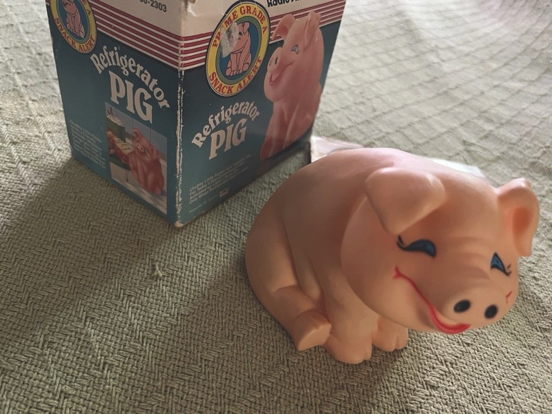 Radio Shack Refrigerator Pig Snack Alert Prime, Cat. No. 60-2303 Box included 