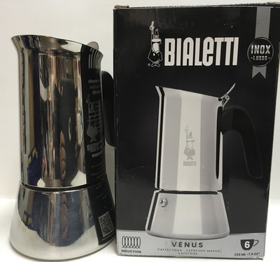 Bialetti - Venus Induction, Stovetop Coffee Maker 6 cups,  (Slightly Used)