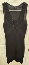Guess ‘Angelina Dress’ Jet Black w/ Frost Grey - Small