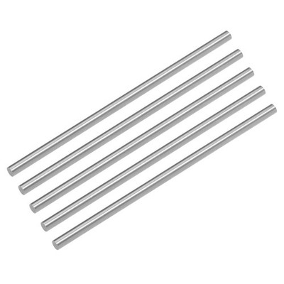 5pack Round Rod 3.8mm Diameter 100mm Length HSS Lathe Bar Stock DIY Craft Tool