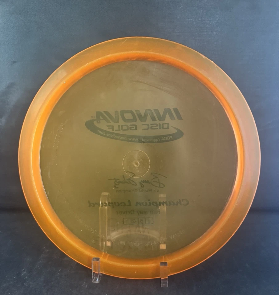 Innova Champion Leopardo Naranja/Negro Barry Schultz 2x Sello Tintado 174g Foto 3 de 4