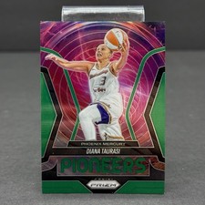 2025 Panini Prizm WNBA Pioneers Diana Taurasi Green Mercury