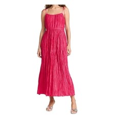 ULLA JOHNSON Oral Midi Strappy Dress in Orchid Women's Size 6 NWT MSRP $650