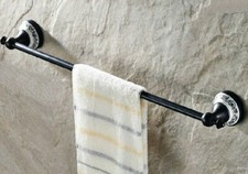 Oil Rubbed Brass Wall Mount Bathroom Single Towel Bar Rail Towel Holder 2ba057