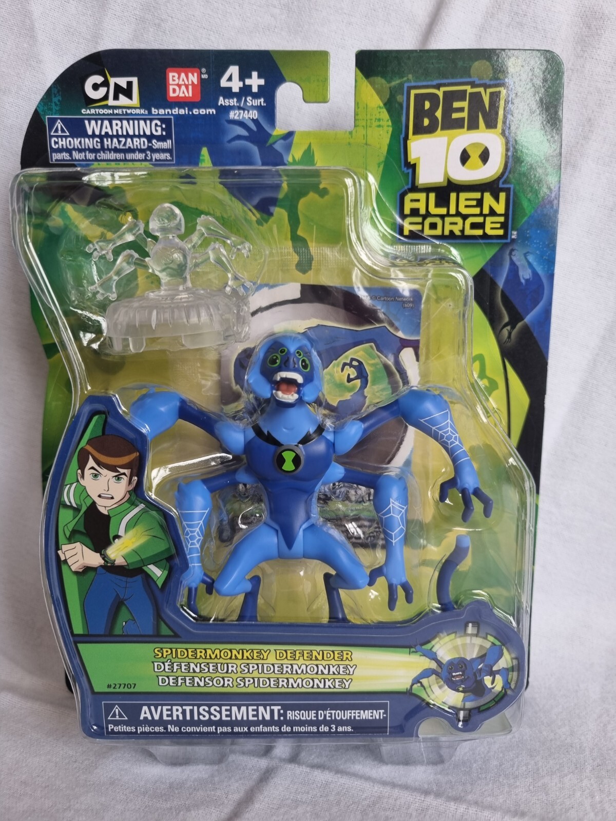 Ben 10 Alien Collection Figure - RARE Spidermonkey Defender!