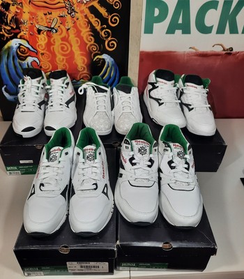 Rare 2007 Reebok Royal Flush Set 5 Pairs Size 13 Pump Court Victory Omni Lite...
