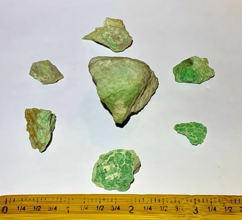 VARISCITE RARE BEAUTIFUL NATURAL HEART CHAKRA CRYSTAL MINERAL LOT 36g - Picture 2 of 9