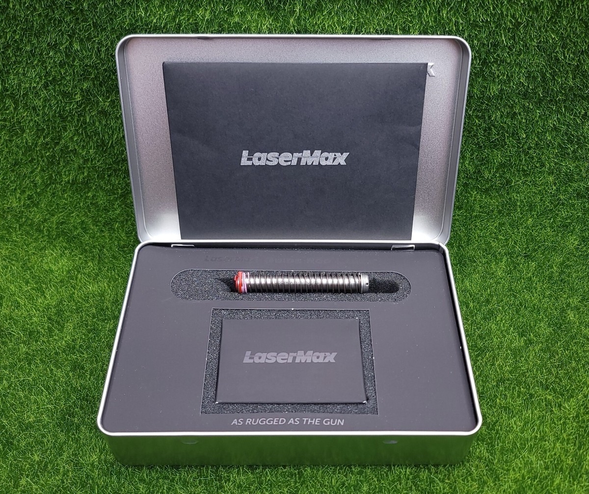 LaserMax LMS-G5-19 Guide Rod Red Laser for Glock - Black for