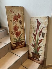 Wanddekor Bilder Blumenmotiv
