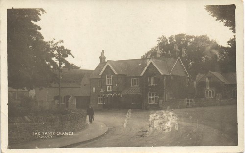 Turvey near Lavendon & Olney. The Three Cranes. - 第 1/1 張圖片