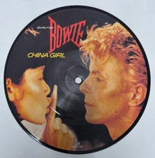 David Bowie – China Girl 7" Picture Disc - 1983 UK EMI America  EAP 157 NEW