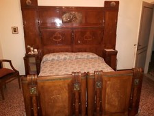 camera da letto matrimoniale completa usata d'epoca