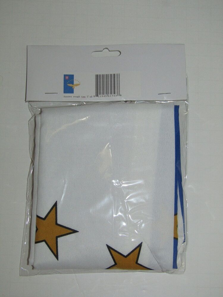 3x5 Azores Crest Eagle Stars Rough Tex Knitted Flag 3/'x5/' Banner Brass Grommets
