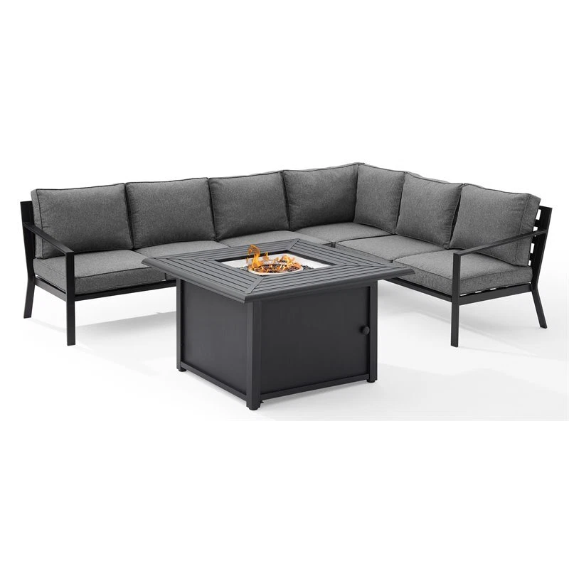 Iron outdoor online sectional