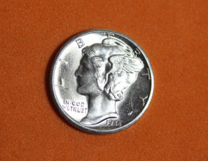1944-D Mercury Dime #P11161