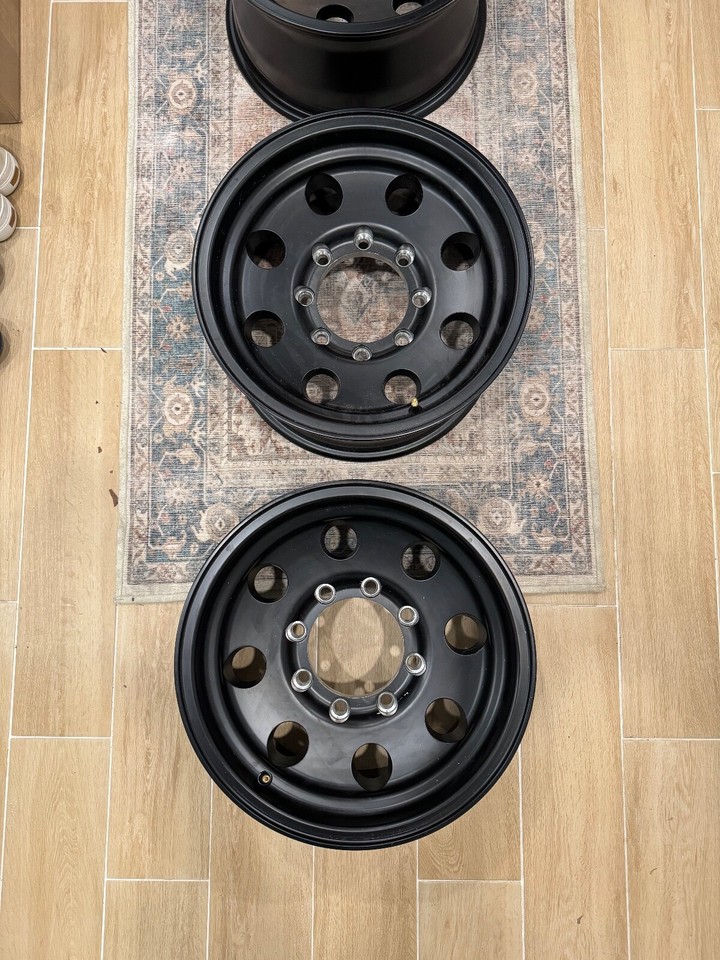 16 Inch Wheels Rims - Black - American Racing Baja - AR172 16x8 8 Lug ...