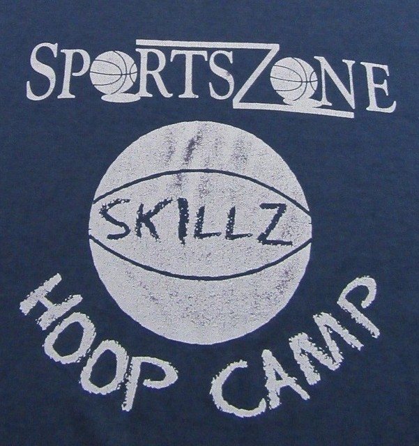 Sports Zone Skillz Hoop Camp Basketball Derry NH Souvenir SS T Shirt