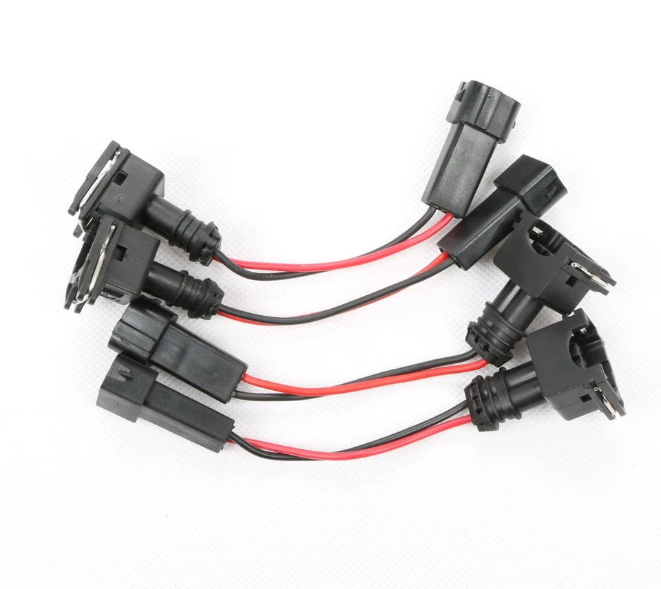 Set(4) 1000cc Fuel Injectors For Honda Acura B16 B18 B20 D16 D18 F22 H22 H22A - Image 2 of 4