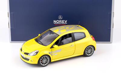 1:18 Norev Renault Clio R.S. F1 Team 2007 Sirius Yellow | eBay UK