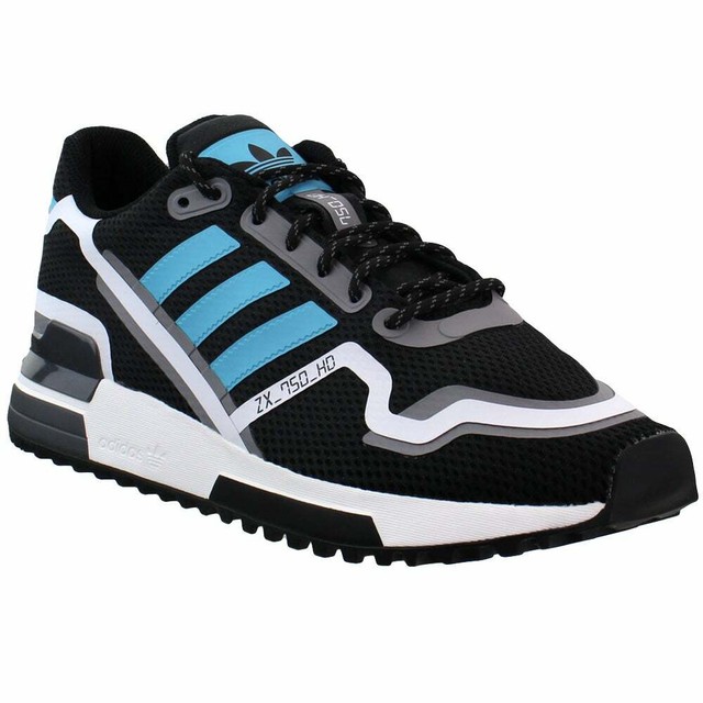 adidas ZX 750 HD Lace Up Mens Sneakers Shoes Casual Black - Size 11.5 D | eBay