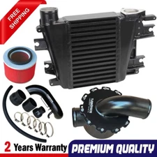 Upgrade Aluminium Intercooler,Airbox+Piping Kit For Nissan Patrol ZD30 3.0L