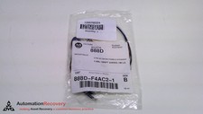 ALLEN BRADLEY 888D-F4AC2-1,  SERIES B , RECEPTACLE M12 , 4PIN 22AWG 1M,  #218581
