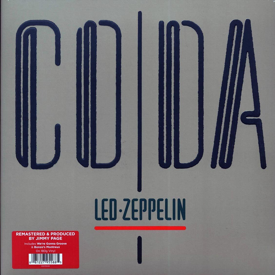 Led Zeppelin. Coda vinyl album Stock Photo - Alamy